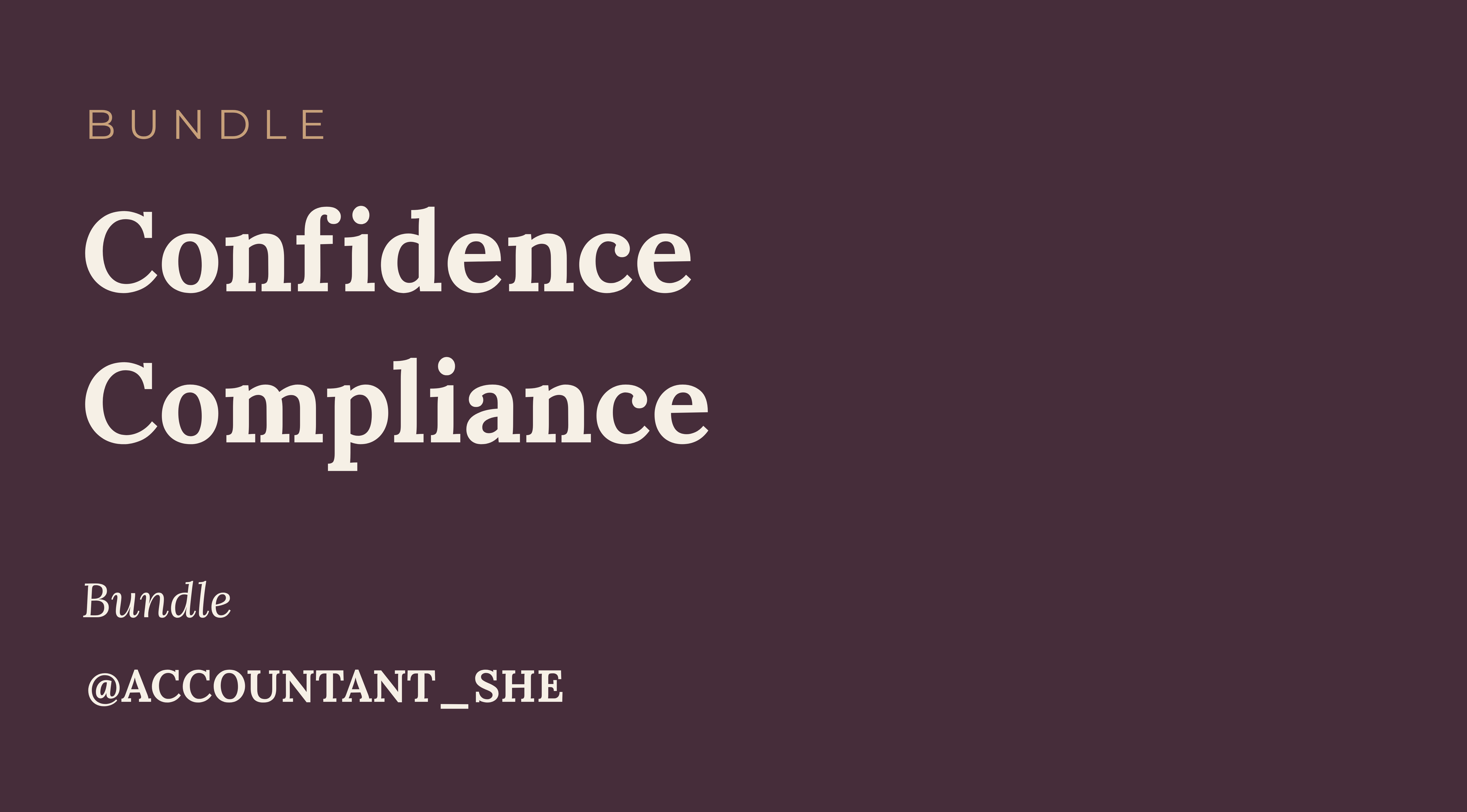 Confident Compliance