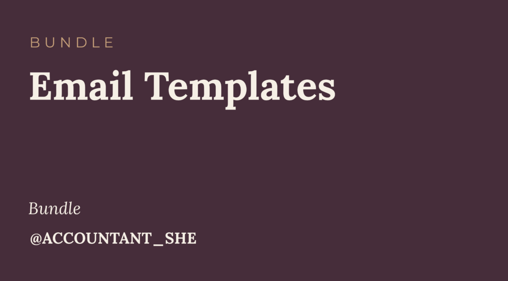 Email templates – bundle 10% off