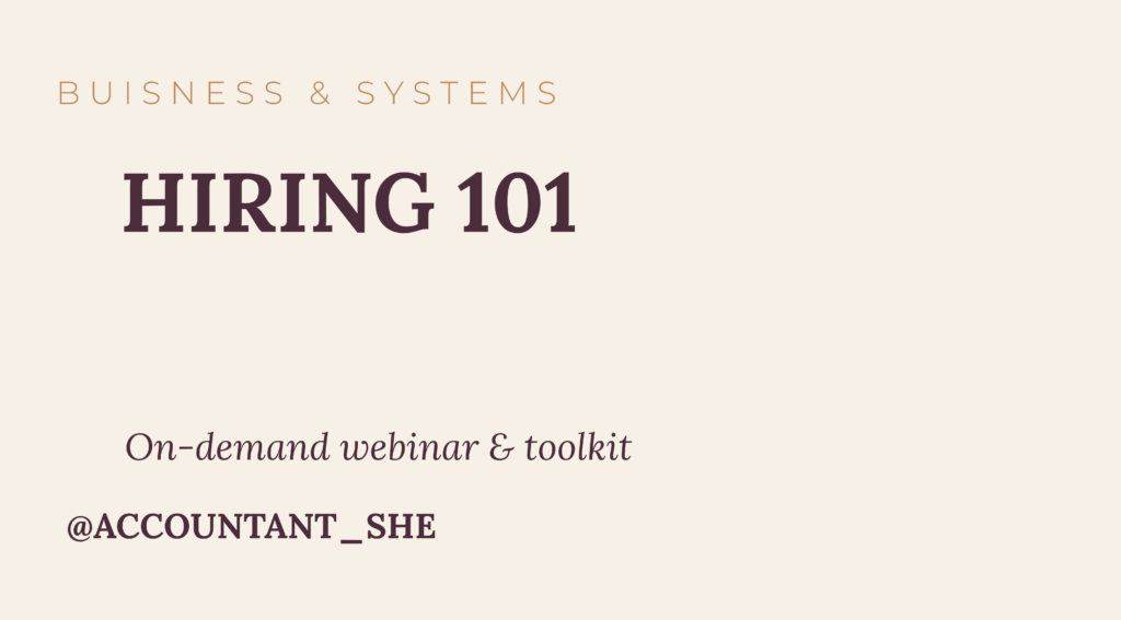 Hiring 101
