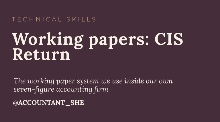 Working Papers - CIS Return