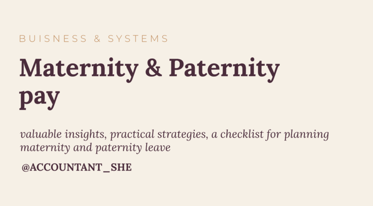 Maternity & paternity pay for the self-employed toolkit